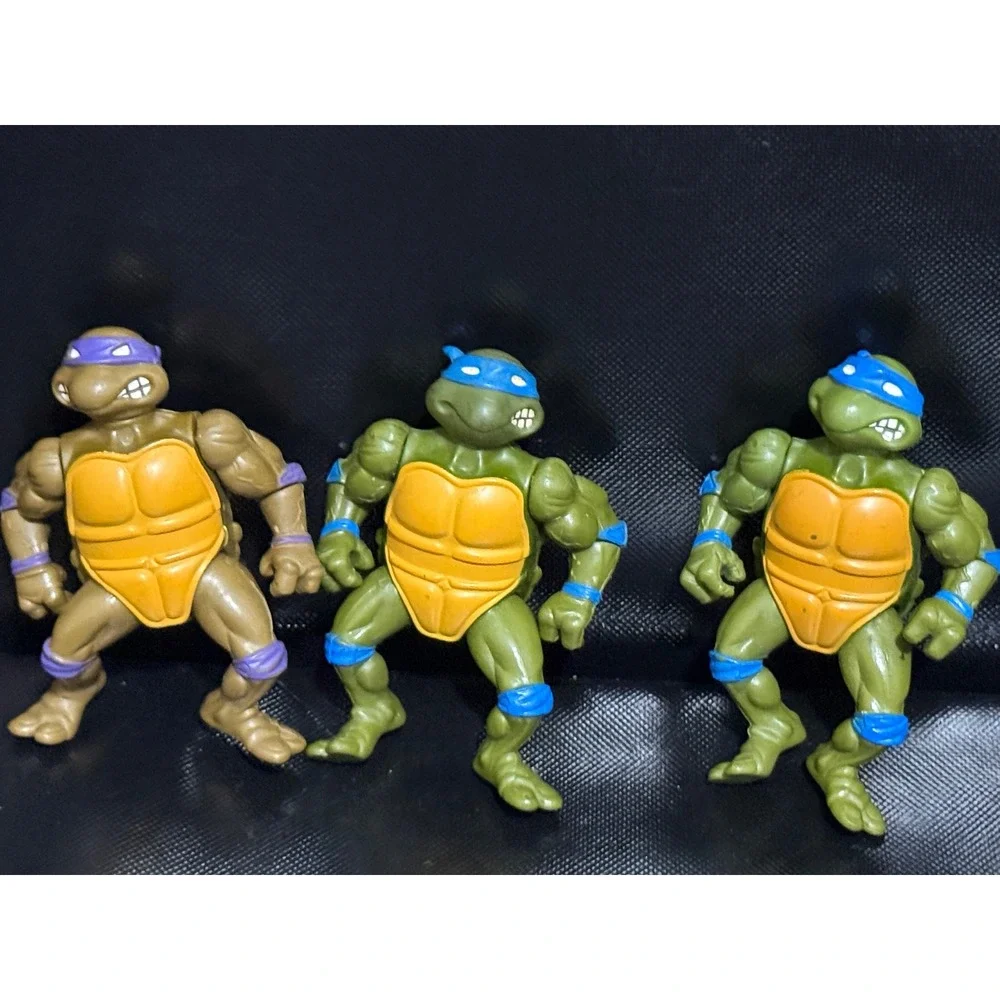 Teenage Mutant Ninja Turtles Action‎ Figures Lot 5 Vintage Toys